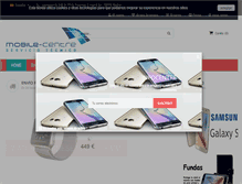 Tablet Screenshot of mobilecentre.es